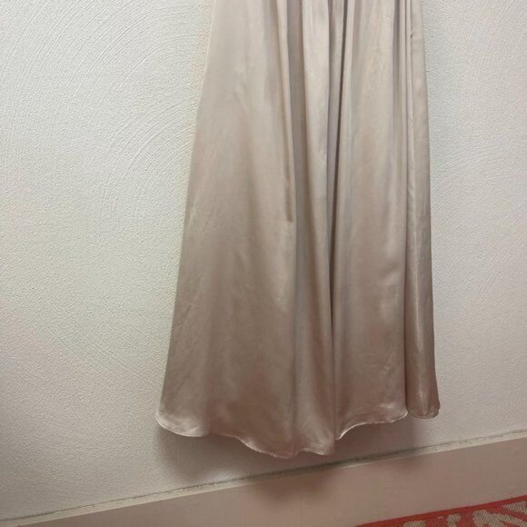 White by Vera Wang Womens Strapless Dress in Champagne Cream Size 0 *Flaw* - Picture 10 of 12